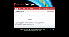 Desktop Screenshot of conceptcompletion.co.uk